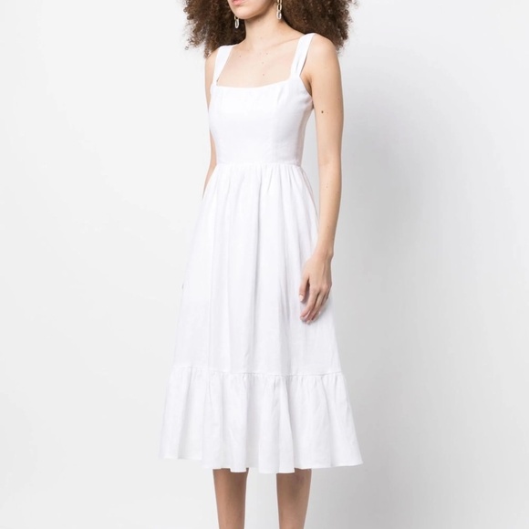 NWOT Reformation Bucatini linen midi dress - Picture 6 of 12